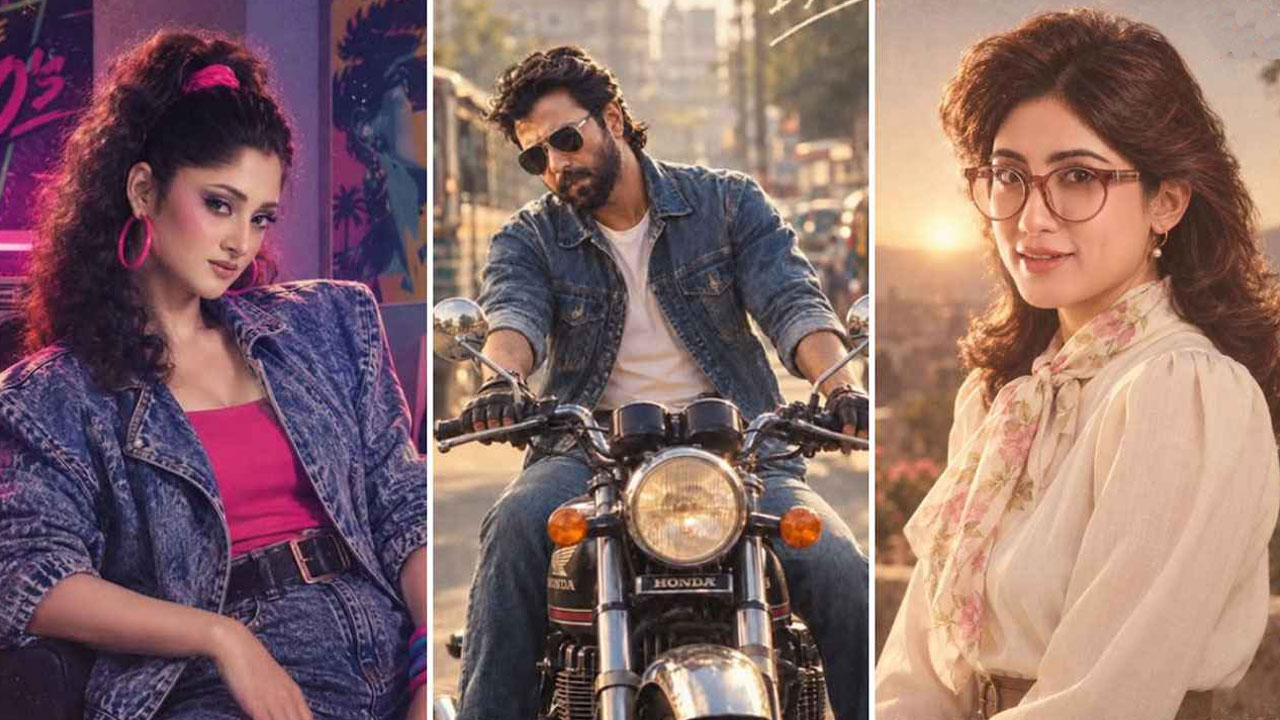 যে প্রম্পটে আপনার ছবিতে ফিরবে আশির দশকের আবহ